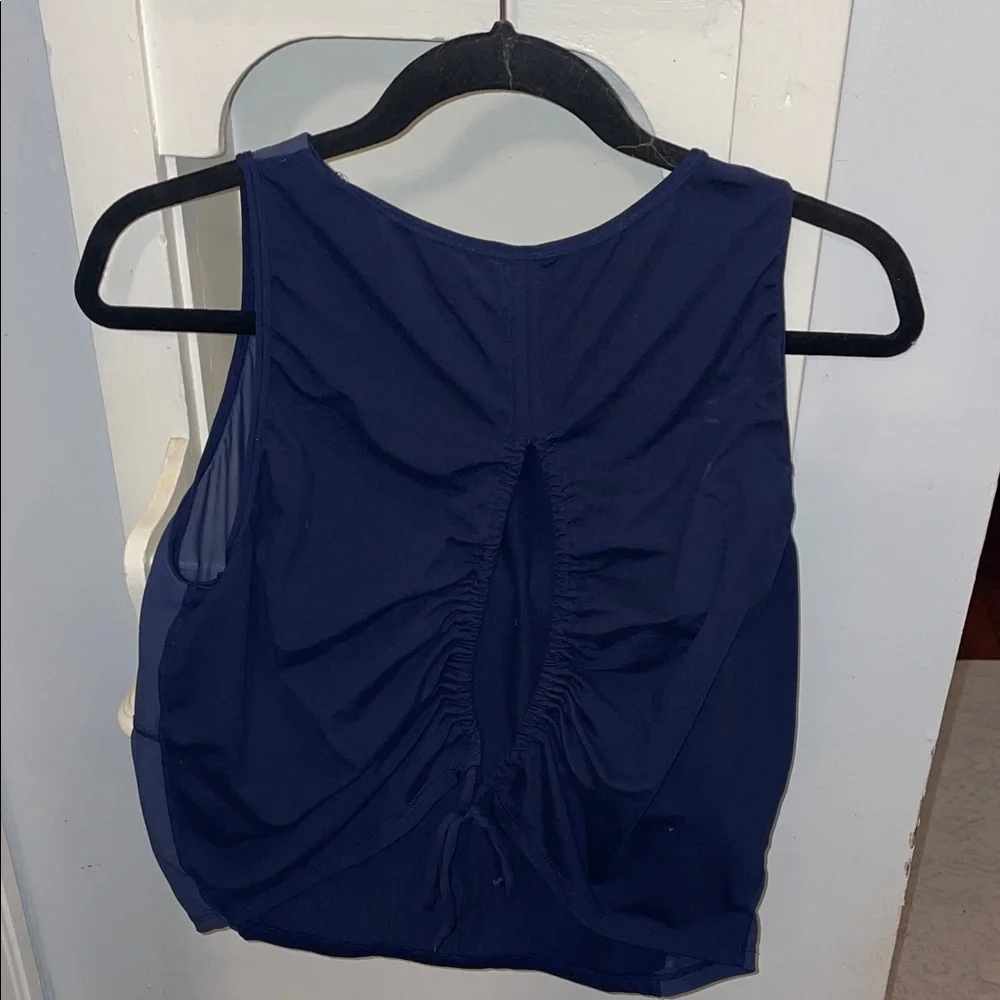 Born Primitive crop tank Navy Blue - Picture 4 of 5